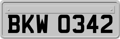 BKW0342