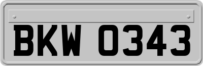 BKW0343