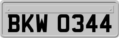 BKW0344