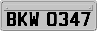 BKW0347