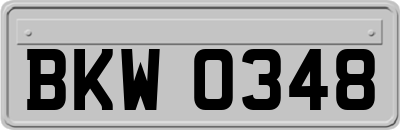 BKW0348
