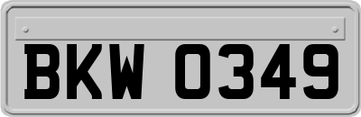BKW0349