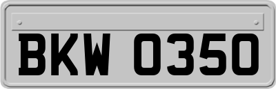 BKW0350
