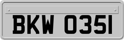 BKW0351