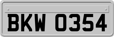 BKW0354