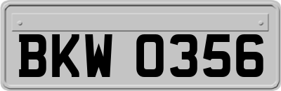 BKW0356