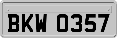 BKW0357