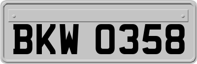 BKW0358