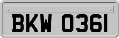 BKW0361