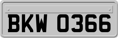 BKW0366