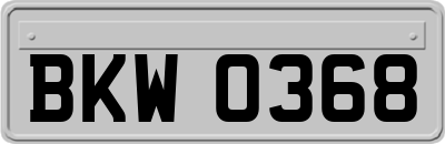 BKW0368
