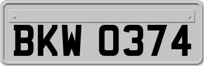 BKW0374