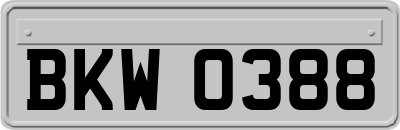 BKW0388