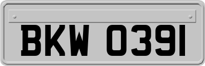 BKW0391