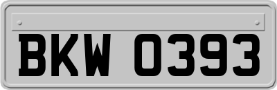 BKW0393