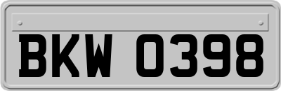 BKW0398
