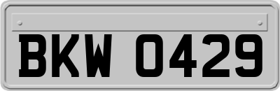 BKW0429