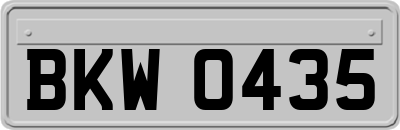 BKW0435