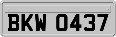 BKW0437