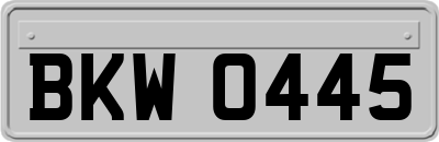 BKW0445