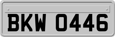 BKW0446