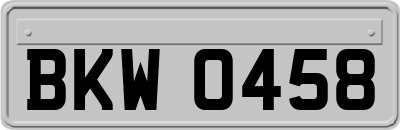 BKW0458