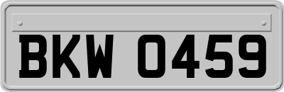 BKW0459