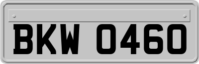 BKW0460