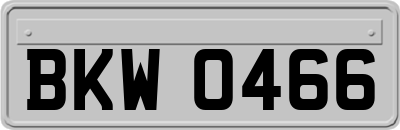 BKW0466