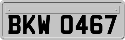 BKW0467