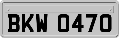 BKW0470