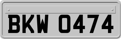 BKW0474