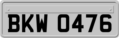 BKW0476