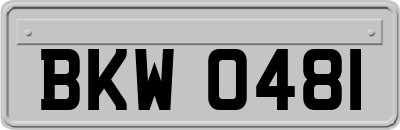 BKW0481