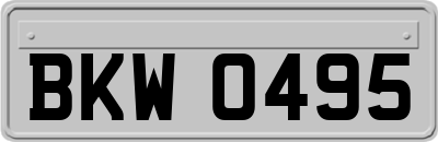 BKW0495