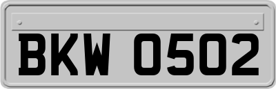 BKW0502