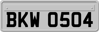 BKW0504