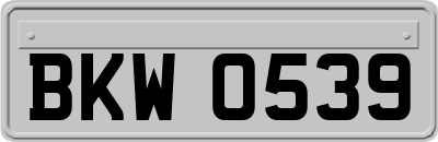 BKW0539
