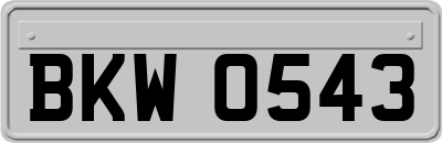 BKW0543