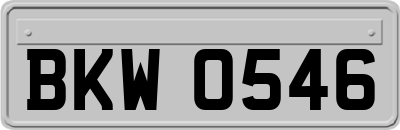 BKW0546