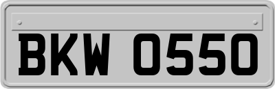 BKW0550