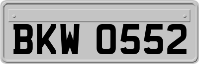 BKW0552