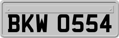BKW0554