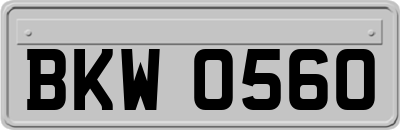 BKW0560