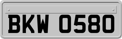 BKW0580