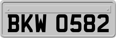 BKW0582