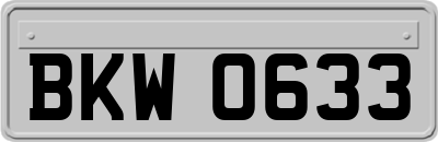 BKW0633
