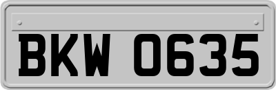 BKW0635