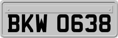 BKW0638