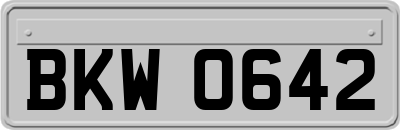 BKW0642